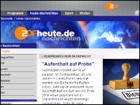 Screenshot: ZDF.de